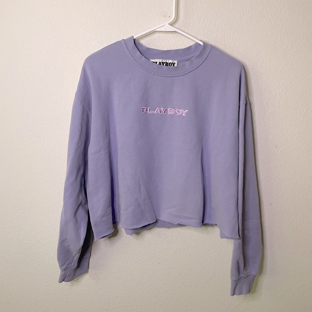 Playboy by PacSun cropped sweatshirt